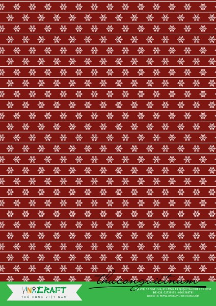 Giấy scrapbook giáng sinh 27